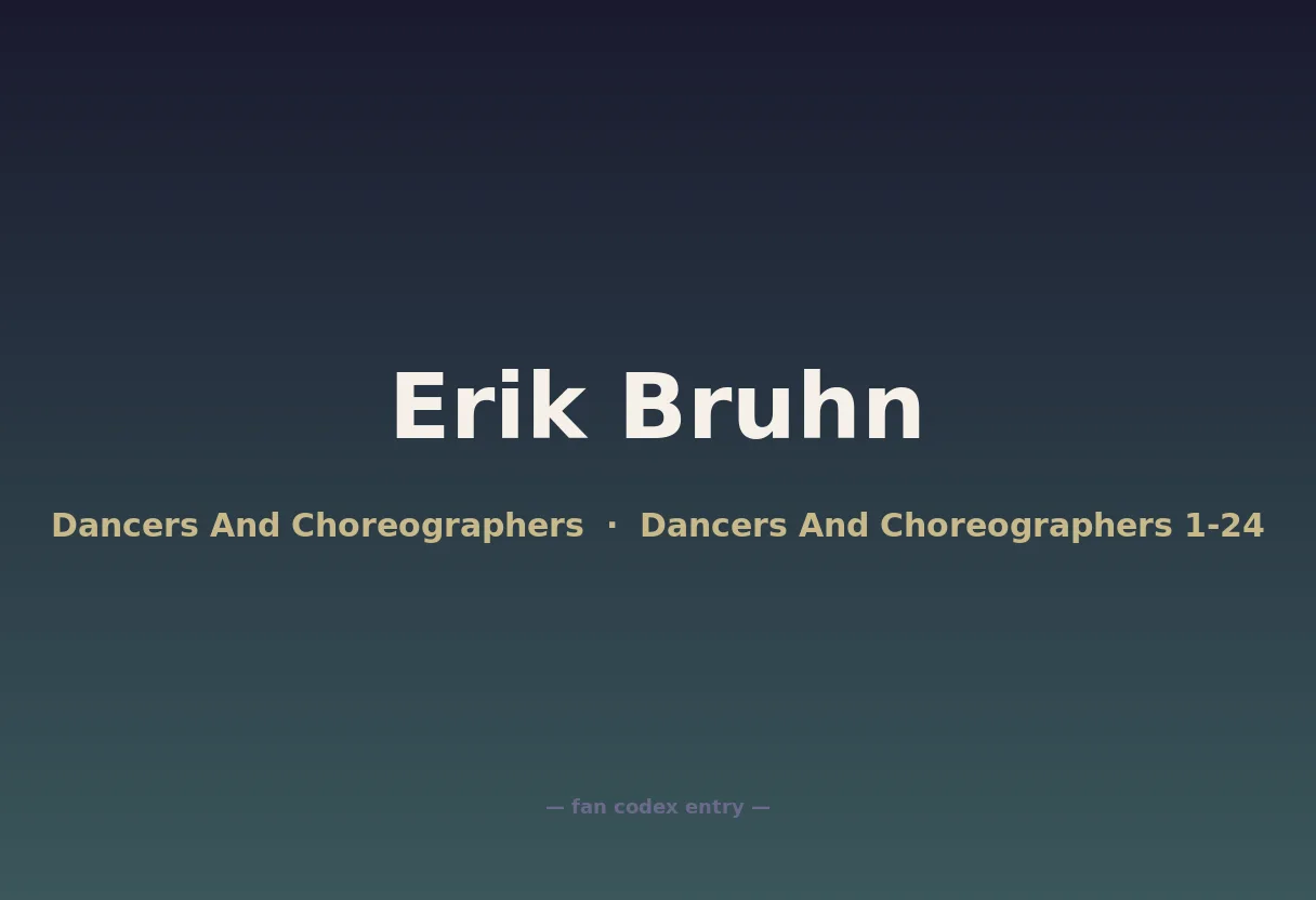 Erik Bruhn